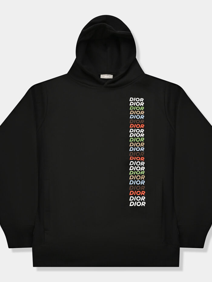 Dior 'DIOR' Printed Hooded Sweatshirt