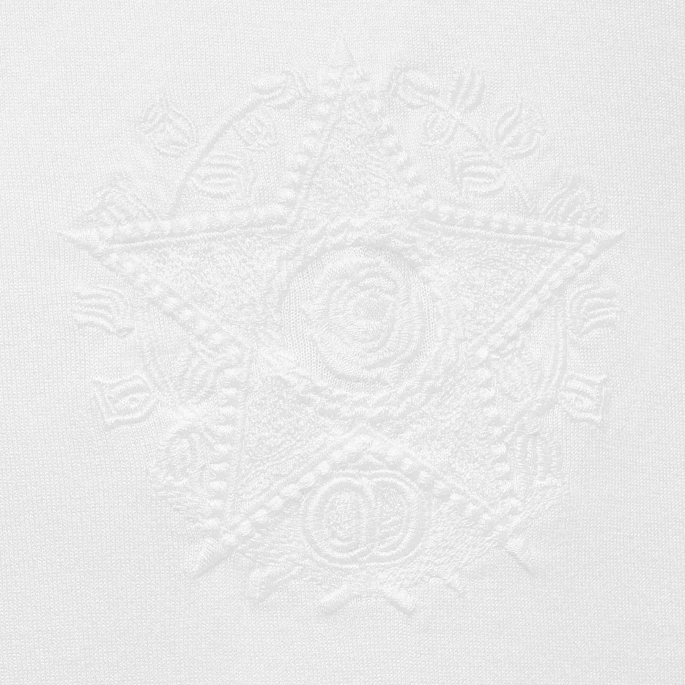 Dior CD Étoile Embroidered Oversized White T Shirt - Image 2