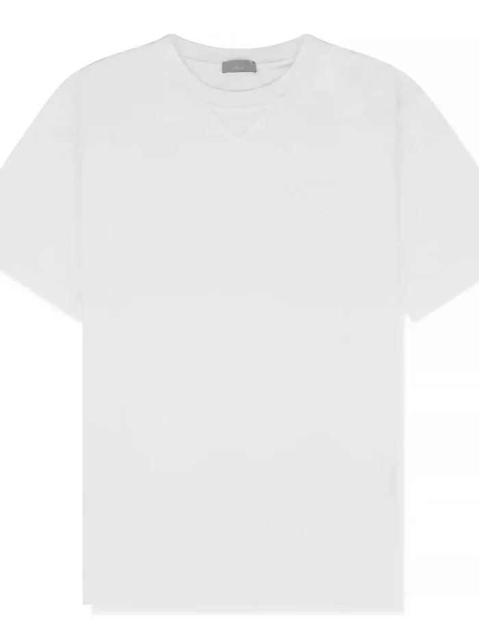 Dior CD Étoile Embroidered Oversized White T Shirt