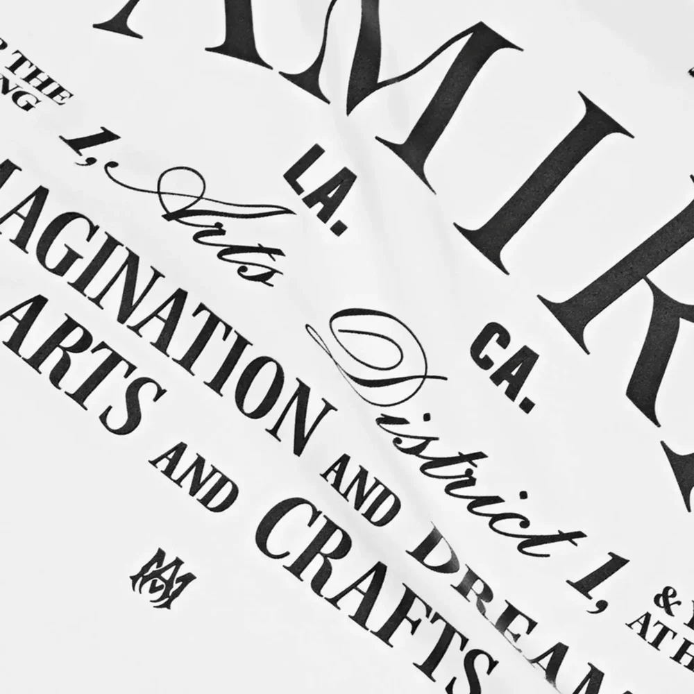 Amiri Arts District White T Shirt - Image 4