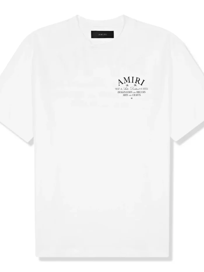 Amiri Arts District White T Shirt