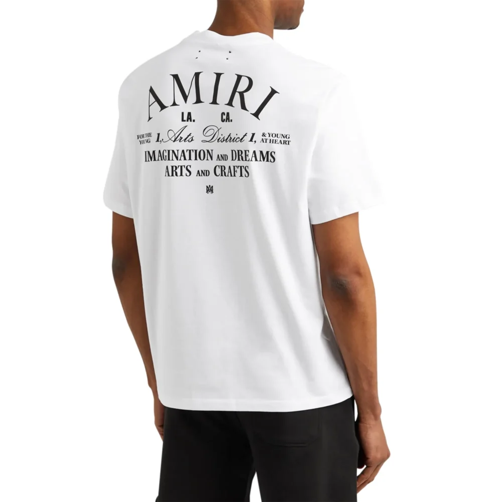 Amiri Arts District White T Shirt - Image 2