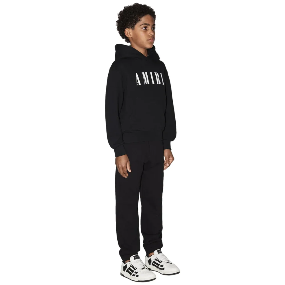 Amiri Kids 'Amiri' Black Hoodie - Image 4