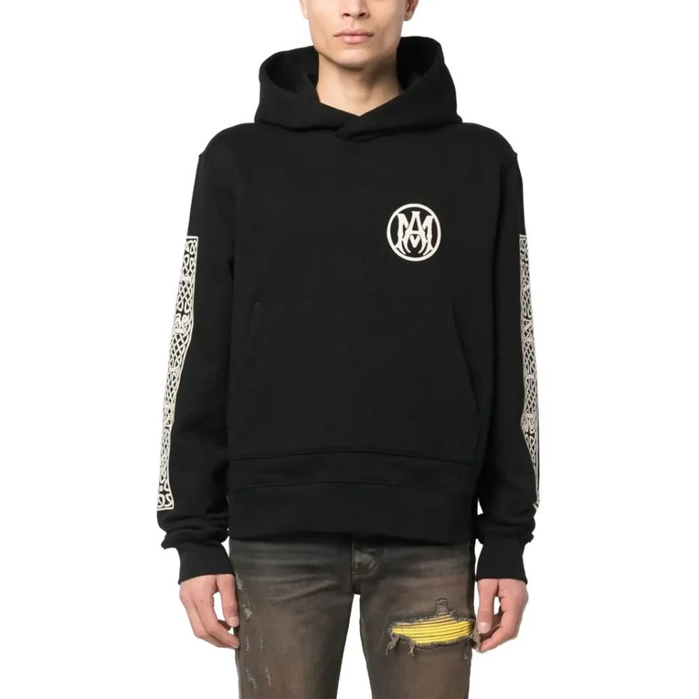 Amiri Ouija Board Black Hoodie - Image 3