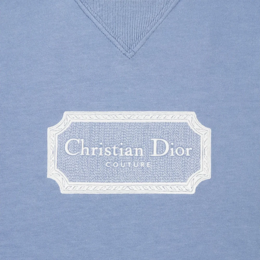 Dior 'Christian Dior Couture' Relaxed Fit Blue T Shirt - Image 2