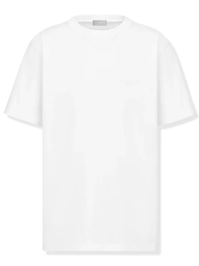 Dior 'Christian Dior Couture' Chest Logo Relaxed Fit T Shirt White