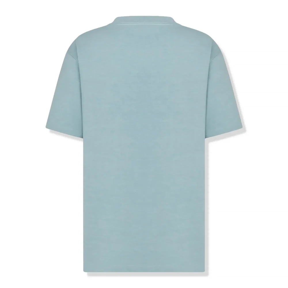 Dior Couture Relaxed Fit Cotton Azure Blue T Shirt - Image 2