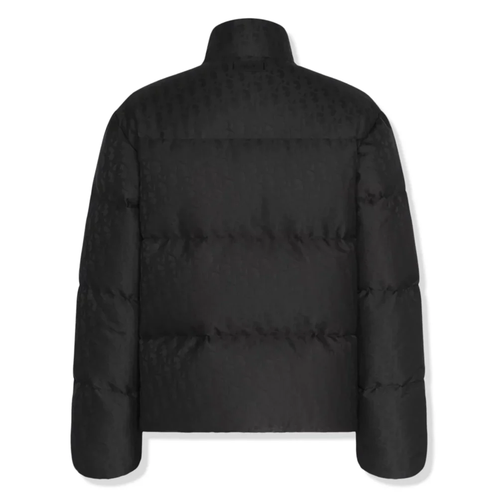 Dior Oblique Black Puffer Jacket - Image 2
